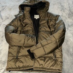 Lucky brand men’s quilted puffer coat size extra large